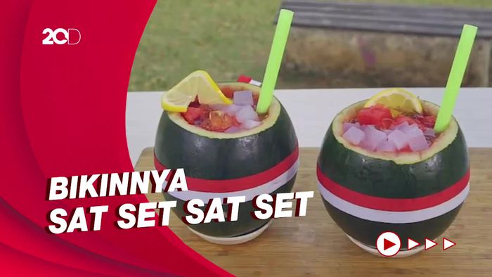 Masak Masak: Es Kerok Semangka Merah Putih Merdeka