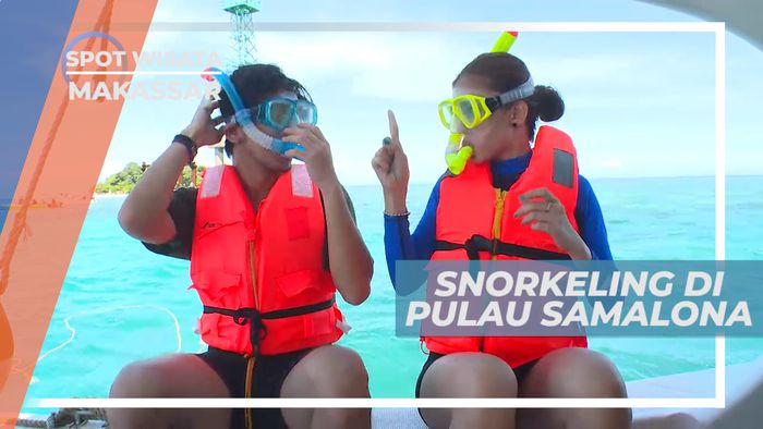 Menikmati Pemandangan Bawah Laut Pulau Samalona, Makassar