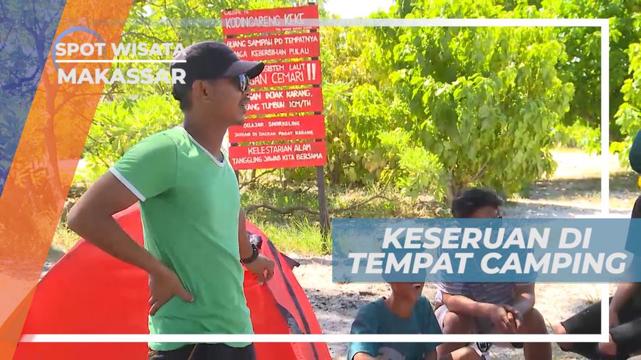 Piknik Sambil Bermusik di Pulau Kodingareng Keke, Makassar