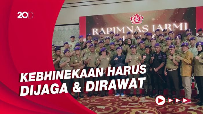 Rapimnas IARMI: Zulhas Bicara Kebhinekaan-Riza Patria soal Polarisasi