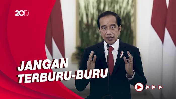 Jokowi soal Dukungan Capres: Santai-santai Mawon Urusan Politik