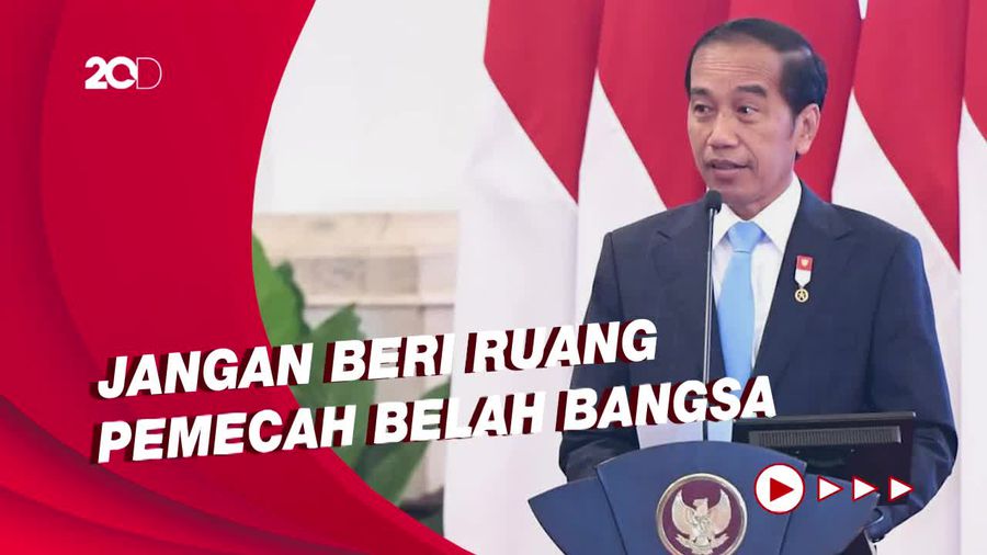 Pesan Jokowi untuk PAN: Perkokoh Demokrasi di Pemilu 2024
