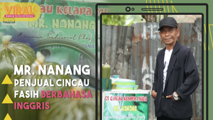 Mr. Nanang Penjual Es Cincau yang Cas Cis Cus Ngomong Inggris