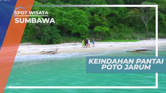 Panorama Indah Pantai Poto Jarum, Sumbawa Nusa Tenggara Barat