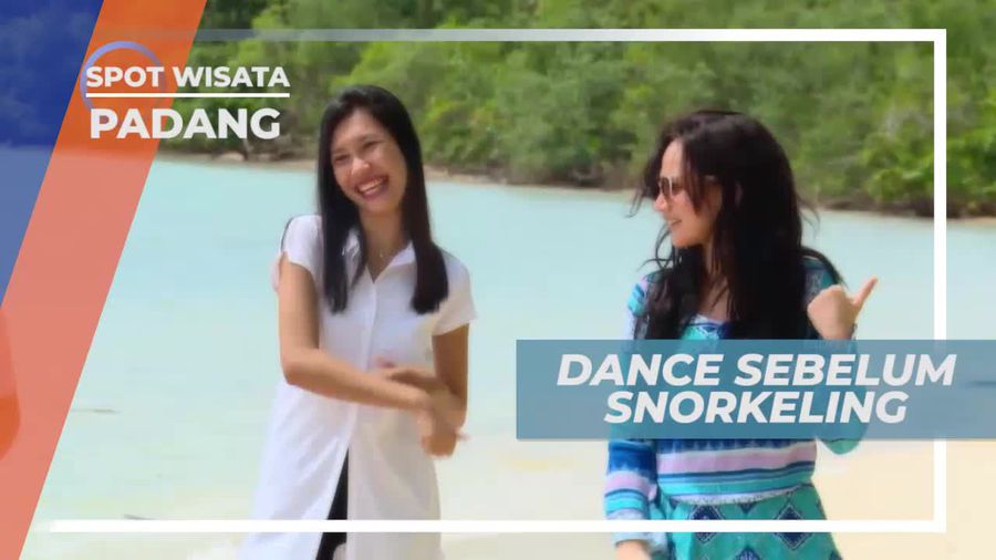 Pemanasan dan Persiapan Untuk Snorkeling di Pulau Marak Sumatera Barat