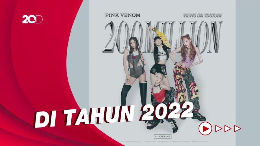 BLACKPINK PINK VENOM Jadi MV K-Pop Tercepat yang Dapat 200 Juta Views YouTube