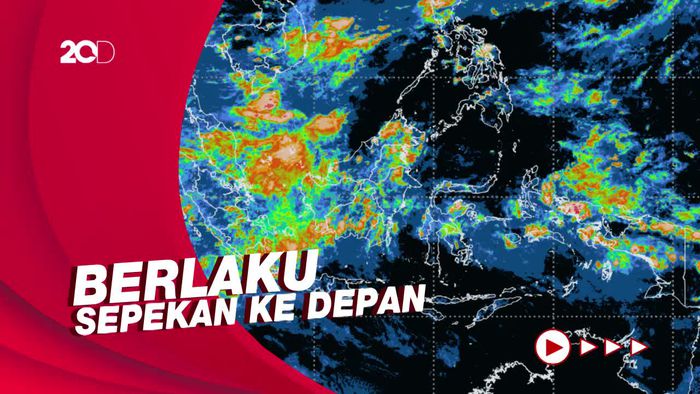 BMKG Terbitkan Peringatan Dini Cuaca Ekstrem Hujan Lebat