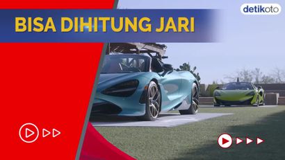 Langka! Ternyata Cuma Segini Jumlah Mobil McLaren yang Beredar di Jakarta