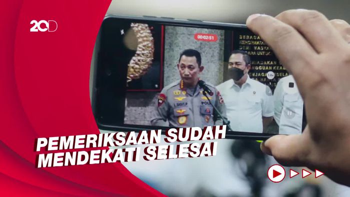 Kapolri Sebut Berkas Perkara Ferdy Sambo Sudah Hampir Lengkap