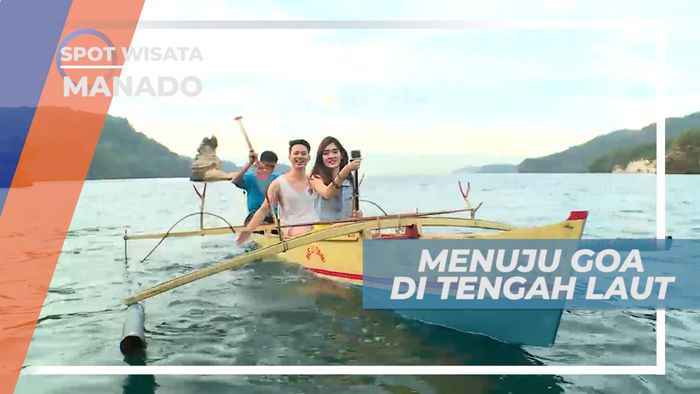 Goa di Tengah Laut, Daya Tarik Wisatawan di Selat Lembeh, Manado