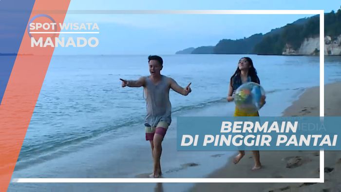 Menikmati Pasir Pantai yang Hangat, Manado