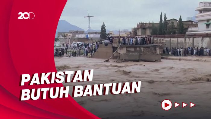 Menlu Pakistan: Saya Belum Pernah Melihat Kerusakan Akibat Banjir Separah Ini
