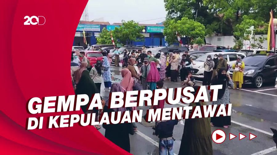 Pengunjung-Pasien RS di Padang Sempat Panik Berlarian Saat Gempa M 6,4