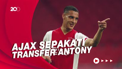 Antony ke MU, Tebusannya Pecahkan Rekor Transfer Liga Belanda