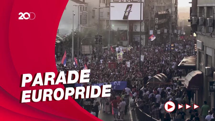Ribuan Orang Gelar Aksi Protes Tolak Parade LGBT Internasional di Serbia