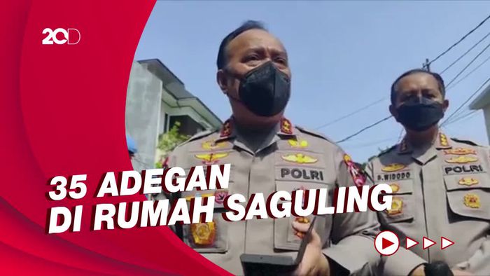 78 Adegan Akan Diperagakan di Rekonstruksi Kasus Brigadir J