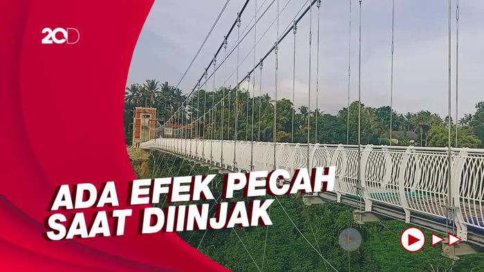 Penampakan Jembatan Kaca di Gianyar yang Sudah Rampung 90 Persen
