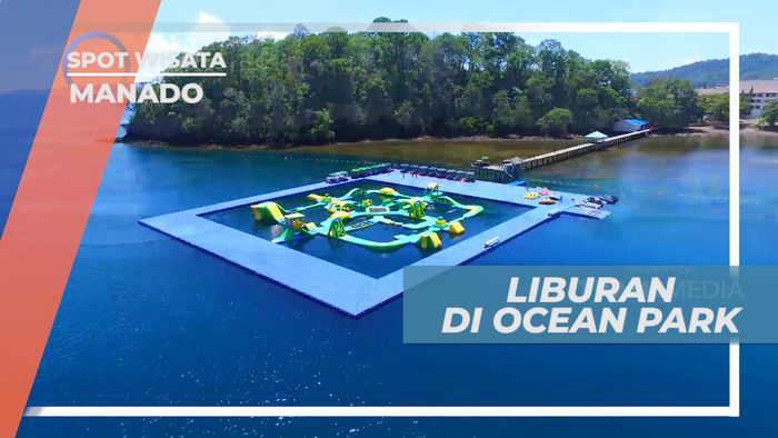 Liburan Seru di Taman Air Likupang yang Berada di Tengah Laut, Manado