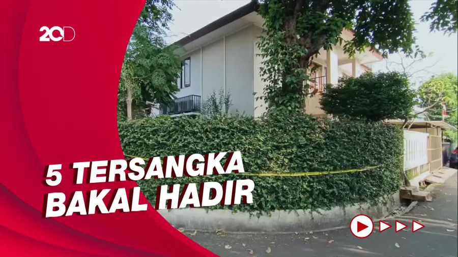 Suasana TKP Penembakan Brigadir J Jelang Rekonstruksi 