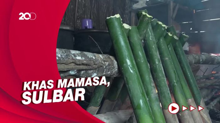 Mencicipi Leong, Makanan Tradisional yang Disajikan Dalam Potongan Bambu