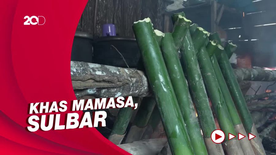 Mencicipi Leong, Makanan Tradisional yang Disajikan Dalam Potongan Bambu
