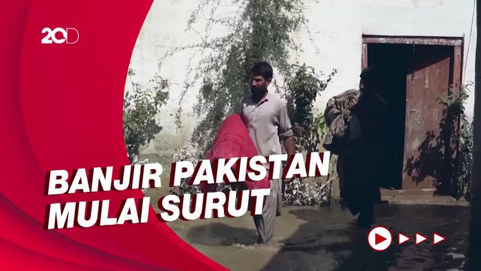 Warga Pakistan Perlahan Kembali ke Rumah Saat Banjir Mulai Surut