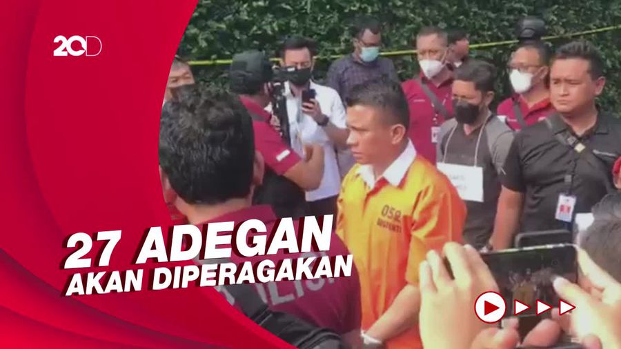 Momen Ferdy Sambo Tiba di TKP Penembakan Brigadir J