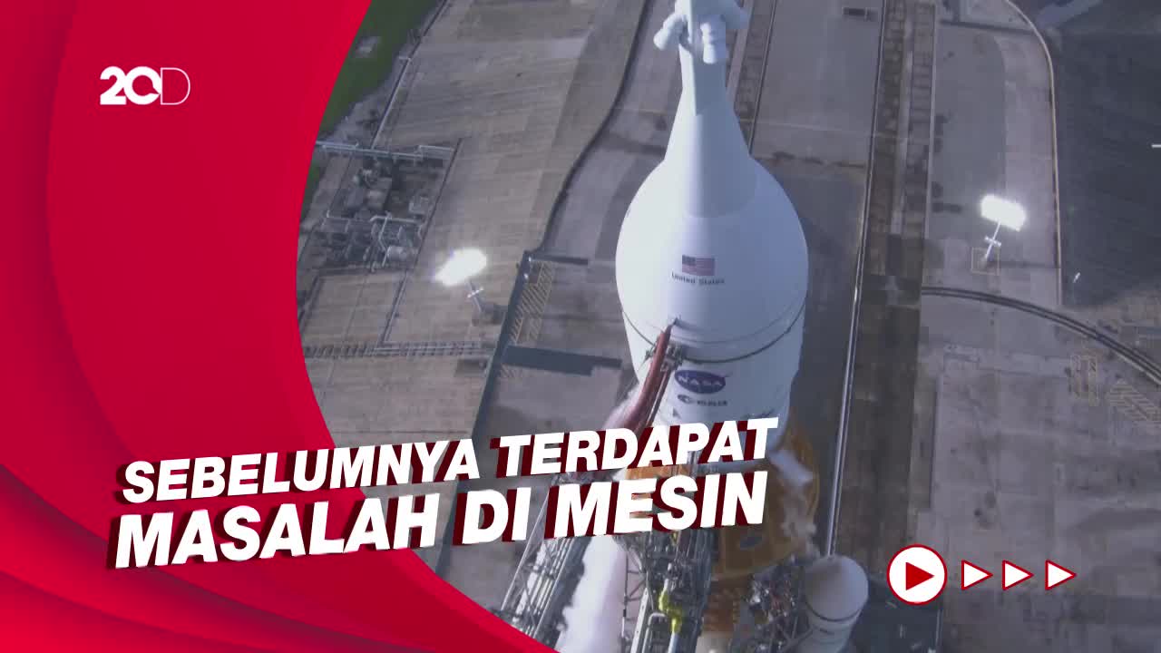 Tunda Peluncuran Ke Bulan, NASA Bahas Kelanjutan Artemis I