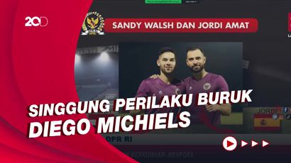 Sandy Walsh-Jordi Amat Diharapkan Berperilaku Baik Usai Naturalisasi
