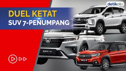 Kelas Panas! Daftar Harga LSUV Xpander Cross, BR-V, dan XL7