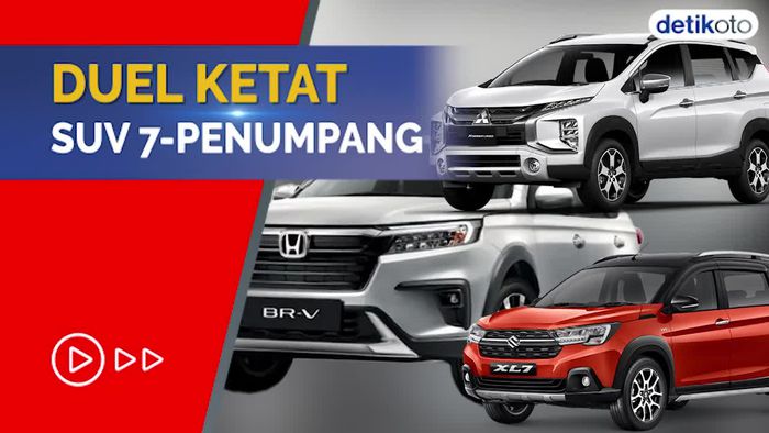 Kelas Panas! Daftar Harga LSUV Xpander Cross, BR-V, dan XL7