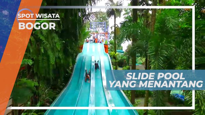 Pacu Adrenalin, Mencoba Wahana Slide Poll yang Menantang, Bogor