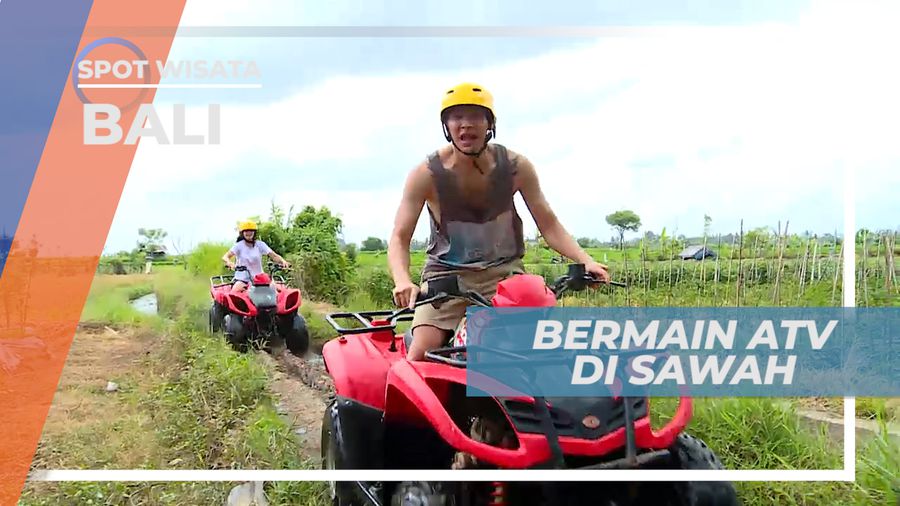 Seru-seruan Pacu Adrenalin Bermain ATV di Trak yang Penuh Tantangan, Bali