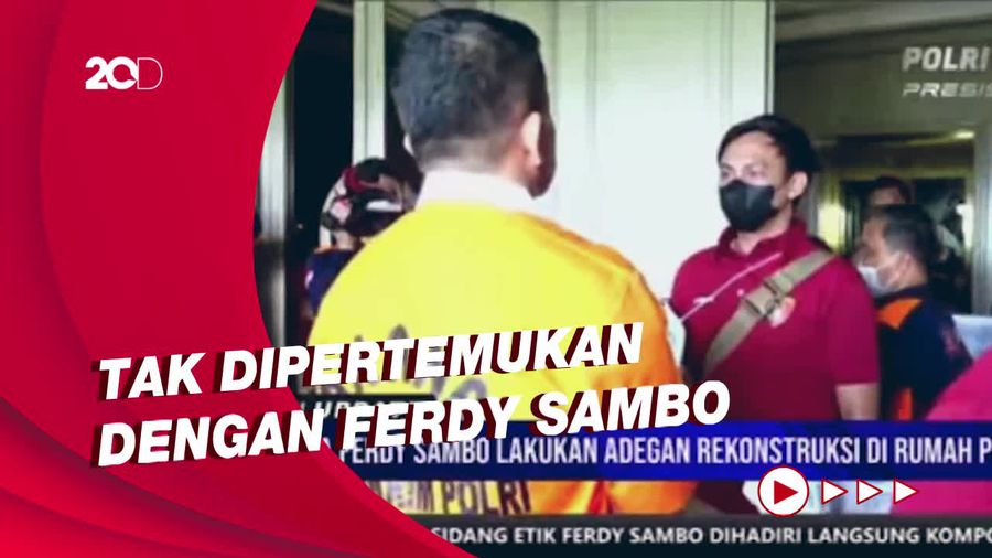 Bharada E Pakai Pemeran Pengganti Berhadapan dengan Sambo di Rekonstruksi