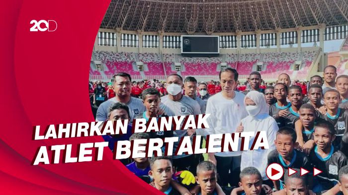 Jokowi Sebut Papua Sebagai Provinsi Olahraga