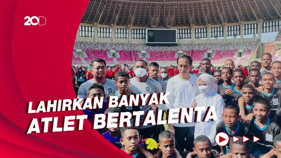 Jokowi Sebut Papua Sebagai Provinsi Olahraga