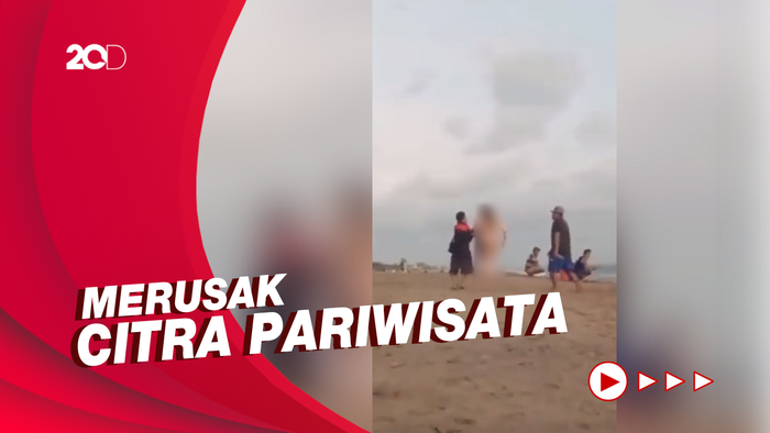 Sandiaga Tanggapi Viral Bule Ngamuk Direkam Diam-diam di Pantai