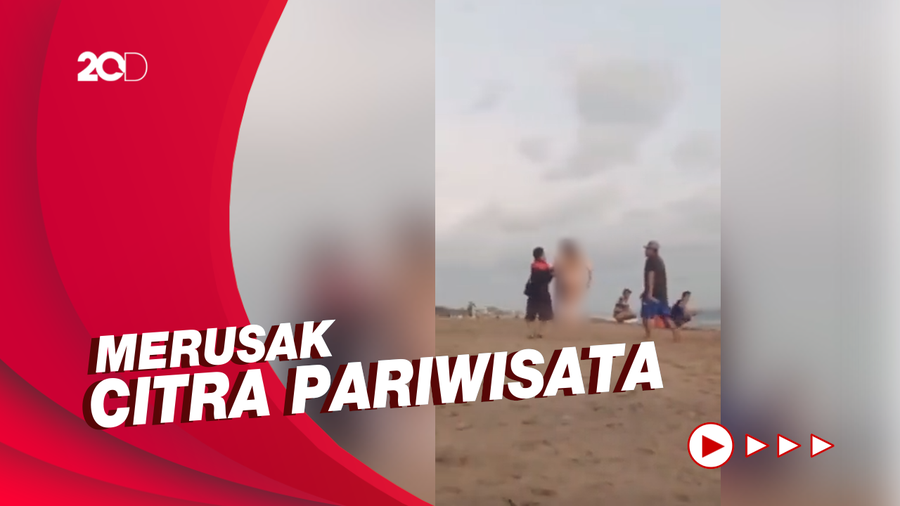 Sandiaga Tanggapi Viral Bule Ngamuk Direkam Diam-diam di Pantai