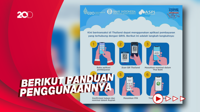 Simak! Cara Bayar Pakai QRIS di Thailand