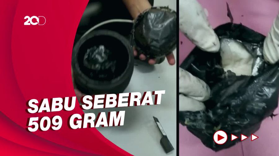 Polda Jateng-Bea Cukai Gagalkan Penyelundupan Sabu Afrika Rp 500 Juta