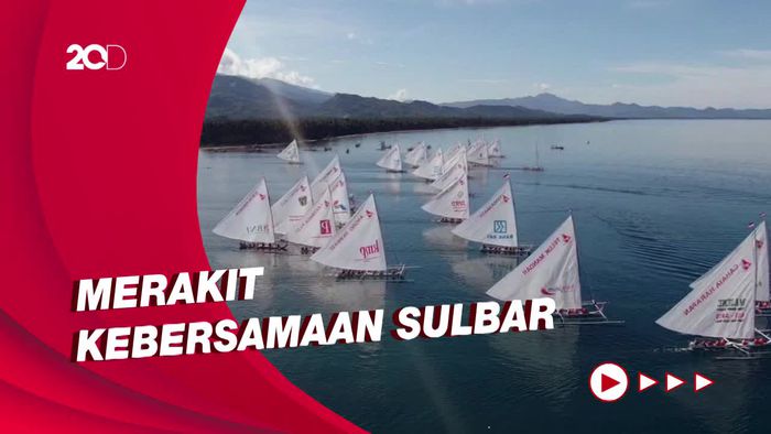 Lestarikan Budaya Maritim Suku Mandar, 35 Perahu Sandeq Berlayar ke IKN