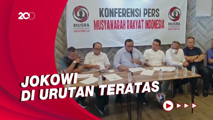 Musra Bandung: Dibuka Jokowi, Hasil Votingnya Jokowi Lagi