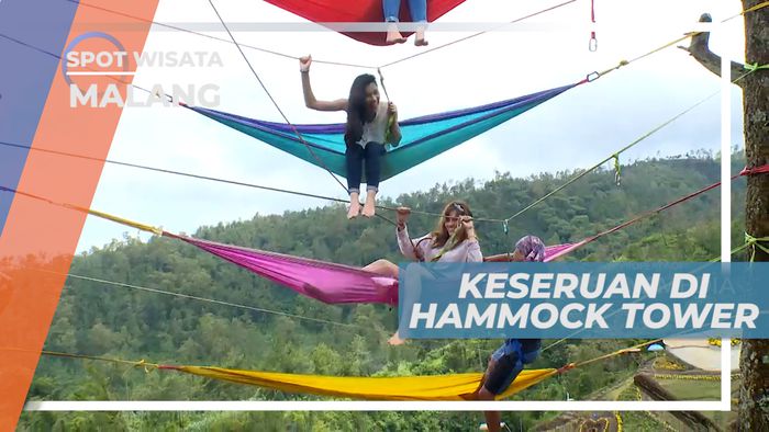 Coban Rais, Menikmati Suasana Perbukitan Dari Atas Hammock, Malang
