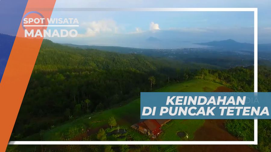 Menikmati Indahnya Kota Tomoho Dari Atas Puncak Tetetana, Manado