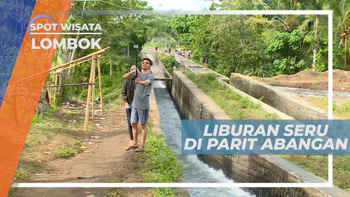 Parit Abangan, Liburan Seru di Waterboom Alami Ala Nusa Tenggara Barat, Lombok