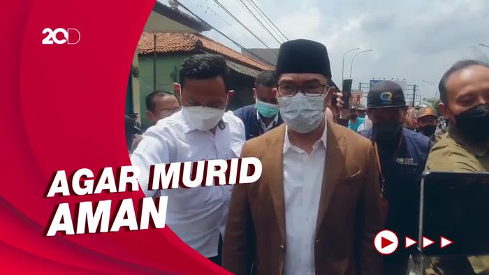 RK Bakal Bangun JPO di Sekolah TKP Laka Maut Bekasi