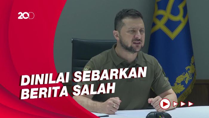 Zelensky Minta Eropa Larang Tayangkan TV Pemerintah Rusia