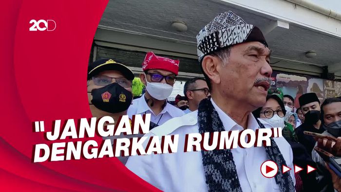 Luhut soal Kabar Kenaikan BBM: Nggak Usah Khawatir!