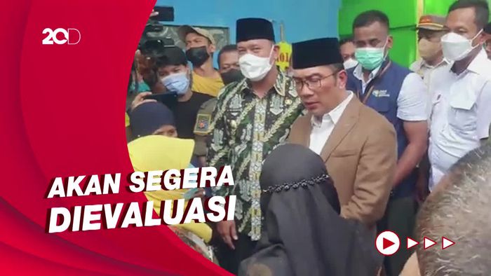 RK Sampaikan Duka Saat Sambangi TKP Laka Maut di Bekasi