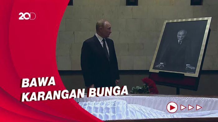 Penghormatan Terakhir Putin ke Mikhail Gorbachev